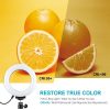 PULUZ 12cm 3200-6500K LED Körfény körlámpa Ringlight