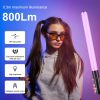 PULUZ-122 50cm RGB LED lámpa - színes cső RGB Fényterelő videólámpa - 2600mAh