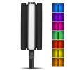 PULUZ-122 55cm RGB  LED lámpa - színes cső RGB Fényterelő videólámpa - 4600mAh