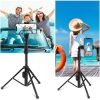 PULUZ Bluetooth Shutter Remote Selfie Stick + Mobil/ Okostelefon Tartó Adapter