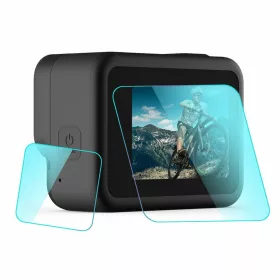   2.5D 9H Tempered Glass GoPro Hero 8 Lencse + Kijelzővédő (edzett üveg)