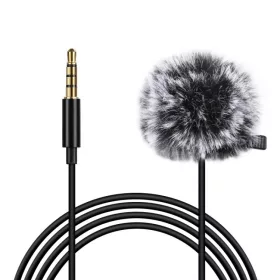   PULUZ Lavalier Csíptetős Interjú-Mikrofon -150cm 3.5mm Jack Mic