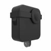 PULUZ GoPro Hero Max Szilikon Védőtok - Dupla Lencsevédővel (Fekete)