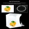 PULUZ Fotódoboz, Tárgysátor - 30x30cm összecsukható LED Fotobox