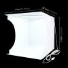 PULUZ Fotódoboz, Tárgysátor - 30x30cm összecsukható LED Fotobox