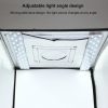 PULUZ Fotódoboz, Tárgysátor - 40x40cm összecsukható LED Fotobox