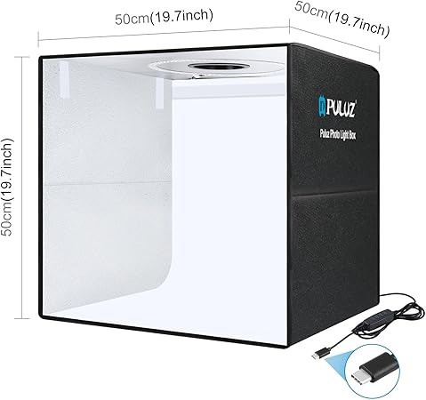 PULUZ Fotóstúdió Fotósátor /Hordozható Light Sátor LED - 50cm