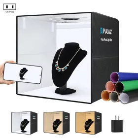   PULUZ Fotóstúdió Fotósátor /Hordozható Light Sátor LED - 50x50 cm