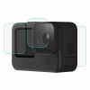 2.5D 9H Tempered Glass GoPro Hero 9 / 10 Lencse + Kijelzővédő (edzett üveg)
