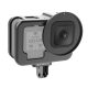 PULUZ GoPro Hero 11/ 10/ 9 CNC Alumínium Védő-tok - Case Rig-Cage