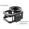 PULUZ GoPro Hero 11/ 10/ 9 CNC Alumínium Védő-tok - Case Rig-Cage