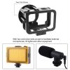 PULUZ GoPro Hero 11/ 10/ 9 CNC Alumínium Védő-tok - Case Rig-Cage