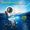 PULUZ Insta360 GO 2 Vízálló Akciókamera Tok (átlátszó)