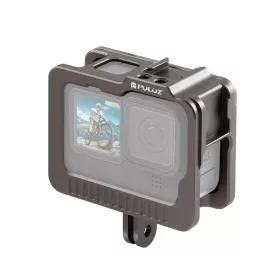   PULUZ GoPro Hero 9/ 10/ 11/ 12 Rig-Cage -Fém Védő Ketrec (Bronz)