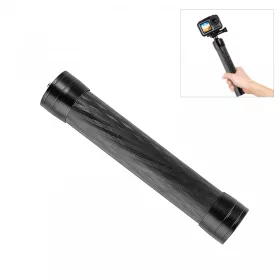   PULUZ Carbon-Fiber szénszálas Akciókamera (GoPRO Insta360 DJI) Markolat Grip (21cm)