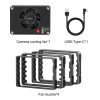 PULUZ Sony / Canon / FUJIFILM / Nikon Kamera Hűtőventillátor (fekete)