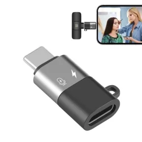 PULUZ 8 Pin USB-C / Type-C OTG Adapter (fekete)
