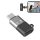 PULUZ 8 Pin USB-C / Type-C OTG Adapter (fekete)