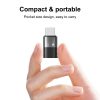PULUZ 8 Pin USB-C / Type-C OTG Adapter (fekete)