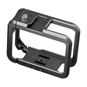   PULUZ GoPro HERO 13 / 12 / 11 / 10 / 9 Fém Rig Cage -Tok (fekete)