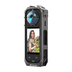 PULUZ Insta360 X5 cage  / Fém védőtok (fekete)