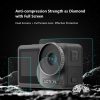 DJI Osmo Action 3 / 4 3in1 Kijelző és Lencse-védő Tempered Glass -üveg
