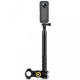   PULUZ Akciókamera (GoPro Insta360, DJI) Motor-bicikli kormány rögzítő-Kar (32cm)