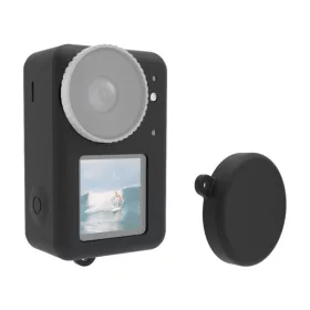  Puluz DJI Osmo Action 4/3 Szilikon tok lencsevédővel (fekete)