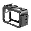 Fémház cold shoe rögzitéssel PULUZ a DJI Osmo Action 4/3-hoz