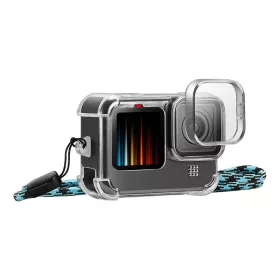   tok lencsevédővel és nyakpánttal PULUZ GoPro Hero 9 / 10 / 11 kamerához