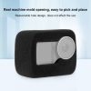 PULUZ DJI Osmo Action 5 Pro / 4/3 Habszivacs Tok (fekete)