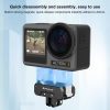 PULUZ DJI Osmo Action 5 Pro / 4/3 Mágneses Gyorskioldó (Fekete)