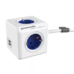 Allocacoc PowerCube Extended USB kék 1,5m kábel