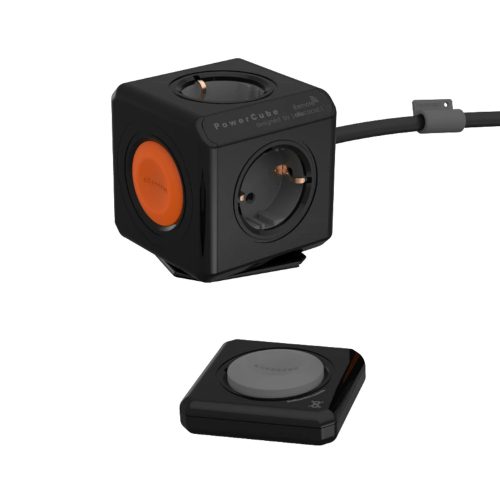 Allocacoc PowerCube Extended Remote Fekete