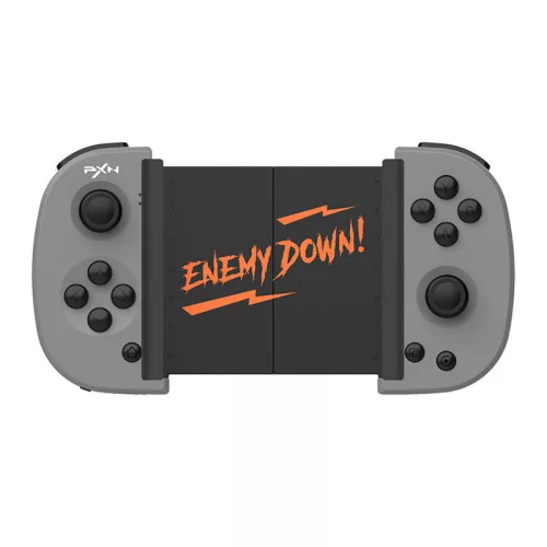 PXN Vezeték Nélküli Játékvezérlő Telefontartóval, (Szürke) (P30-PRO-Grey)