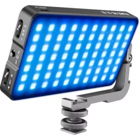   Pixel G3 RGB-LED Videó Lámpa - 12W 1600LUX 2600-10.000K 4300mAh Színes Professzionális kamera fény