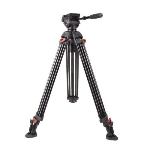 Monster DV-5F Aluminium Video-Tripod (180cm Állvány) + Video-Fluid Fej
