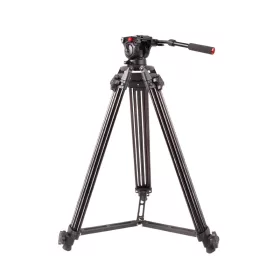   Monster DV-7 Aluminium Video-Tripod (170cm Állvány) + VH-01 Video-Fluid Fej