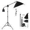 Softbox Lámpa - 135W Studió-világítás 2m Állvánnyal