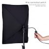 3in1 Softbox Kit -2db 50x70cm 360W (8x45W) Softbox-Fény & 40x40cm Boom Softbox készlet