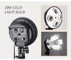 3in1 Softbox Kit -2db 50x70cm 192W (8x 24W) LED Softbox-Fény & 40x40cm Boom Softbox készlet