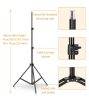 3in1 Softbox Kit -2db 50x70cm 192W (8x 24W) LED Softbox-Fény & 40x40cm Boom Softbox készlet