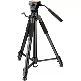  Digipod TR-688V Alumínium Video-Tripod (170cm Állvány) + Video-Fluid Fej