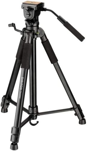 Digipod TR-688V Alumínium Video-Tripod (170cm Állvány) + Video-Fluid Fej