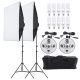 5in1 Studió Softbox Set-2db 90W Softbox 2* 200cm Állvánnyal