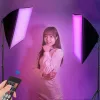 RGB állítható fényerejű LED Softbox Szett - 3200–5600K