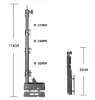 Falra Szerelhető Boom Állvány – 98–180cm