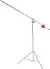 Stúdió C-Stand Állvány -Rozsdamentes Acél Tripod (180+214cm) -Könnyű Boom Karos Állvány