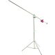 Stúdió C-Stand Állvány -Rozsdamentes Acél Tripod (180+214cm) -Könnyű Boom Karos Állvány