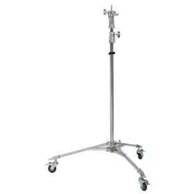   Stúdió Gurulós Állvány -Rozsdamentes Acél (450cm) -Stainless Steel Light Stand